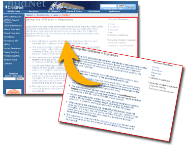 intranet & Template Page